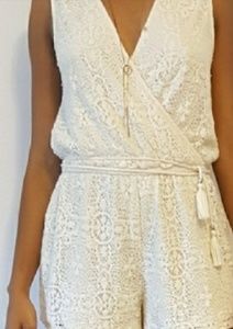 Lace romper American eagle